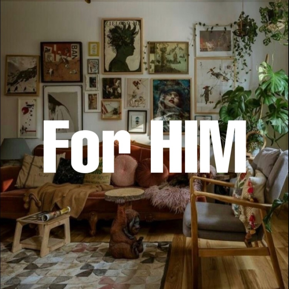 “For Him” section below